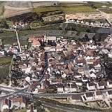 Bild0785 Eine Luftaufnahme von Bleidenstadt aus den 60ger Jahren